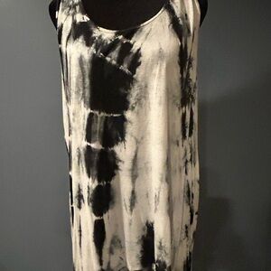 RXB Black and White Sleeveless Tank Top